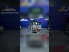 Máy chiết rót chai tự động 50ml-5000ml cho phân bón, thuốc trừ sâu, hóa chất dạng lỏng