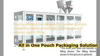Dây chuyền đóng gói túi hiệu quả cho bột và chất lỏng