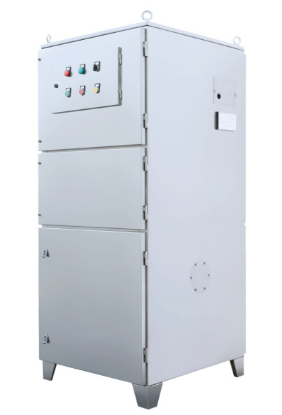 TOUER-15A-G Bộ thu bụi thép không gỉ với công suất 2,2KW và sức đề kháng 1200Pa