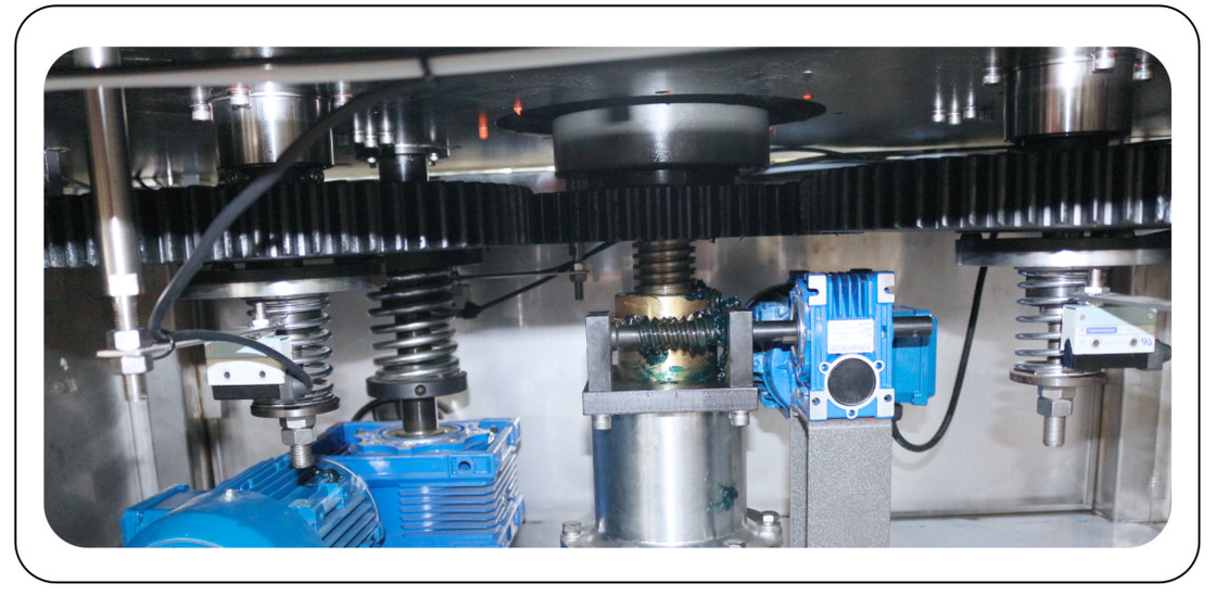 PLC điều khiển Rotary tự động vít máy nắp 8 đầu 50ML-1000ML Max 9000 BPH