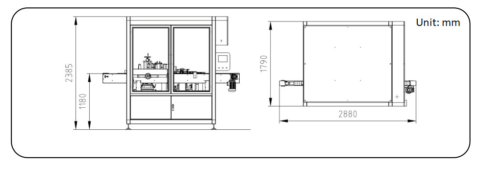 TN-200DH Máy dán nhãn chai tròn tự động tốc độ cao cho dây chuyền đổ chai 5L-30L 10000 BPH