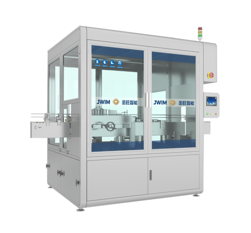 TN-200DH Máy dán nhãn chai tròn tự động tốc độ cao cho dây chuyền đổ chai 5L-30L 10000 BPH