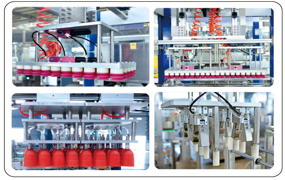 KZ-2T Máy đóng gói hộp hộp tự động đầy đủ cho chai thủy tinh tròn hoặc vuông thông thường và chai nhựa