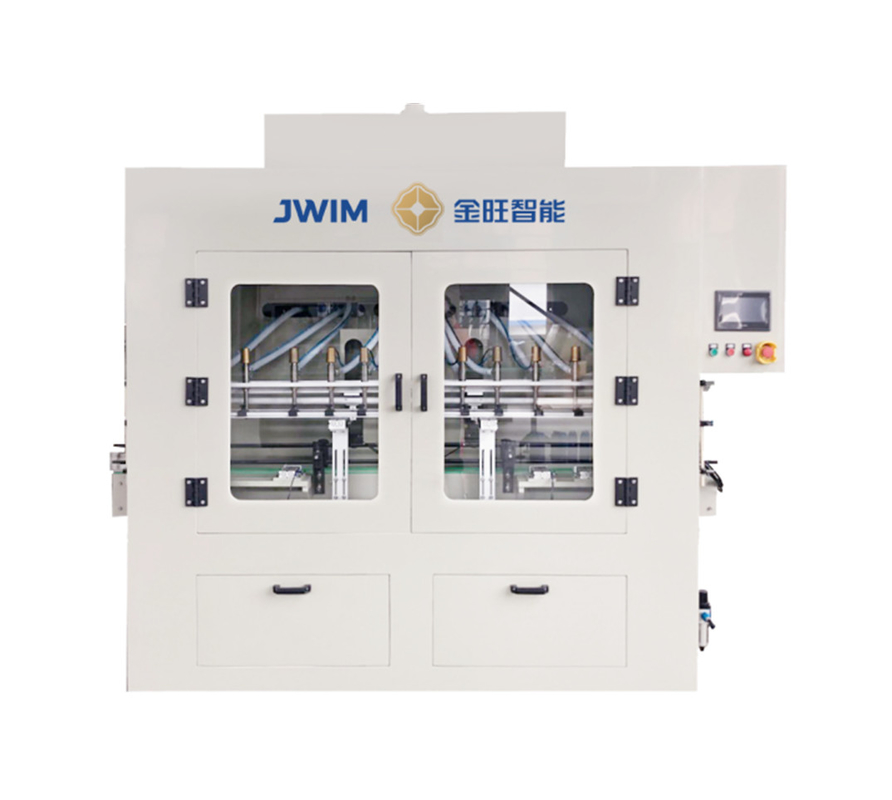 Máy nạp máy bơm tự động chống ăn mòn khung PP 12 vòi