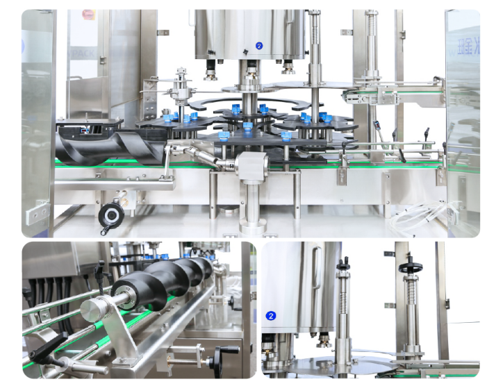 Máy chiết rót thuốc trừ sâu có công suất sản xuất lên tới 4000 chai mỗi giờ đảm bảo công suất cao và độ tin cậy