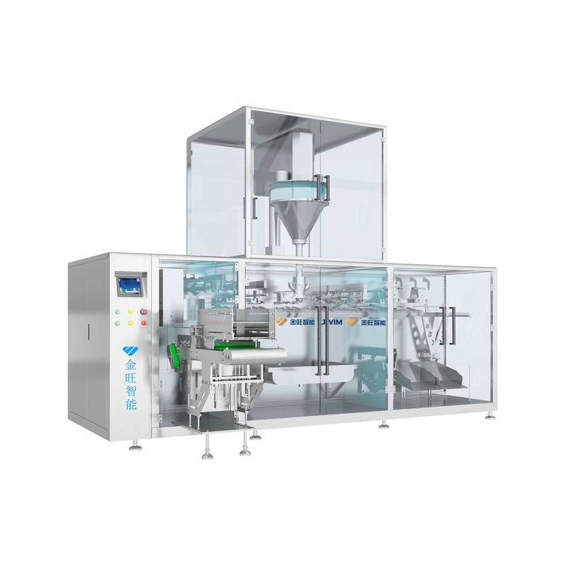 Xác thô hòa tan trong nước tự động bột điền theo chiều ngang túi túi đóng gói 100g-1000g