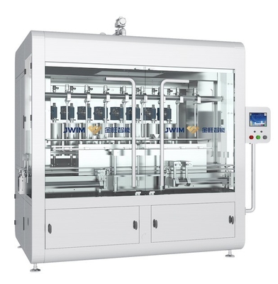 Máy điền chất lỏng hóa học thép không gỉ tự động với phạm vi điền biến cho chai thuốc trừ sâu