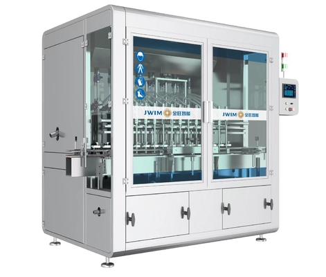 50-1000ml In Line Structure Arc Frame Thuốc trừ sâu 20 vòi Máy điền piston tự động