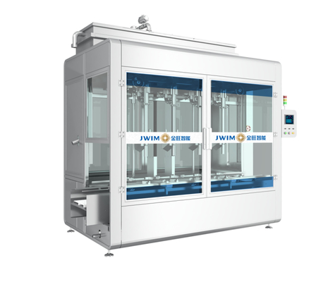 Thuốc diệt côn trùng 4 vòi 5-30L Scale Fixed-Quantity Filling Weight Filling Machine