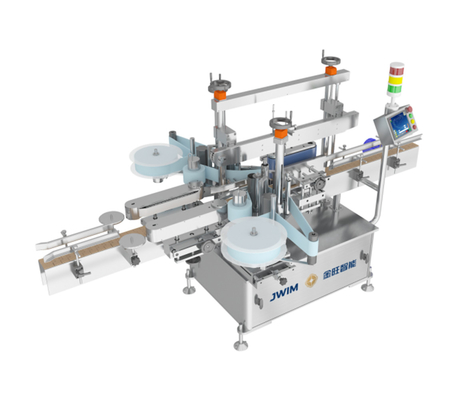 Chiếc chai phẳng hình vuông TS-150B Máy dán nhãn đa chức năng hai mặt tự dán