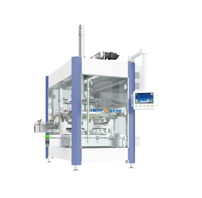 KZ-2T Máy đóng gói hộp hộp tự động đầy đủ cho chai thủy tinh tròn hoặc vuông thông thường và chai nhựa